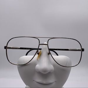 Vintage Maxi Silver Aviator Sunglasses Frames